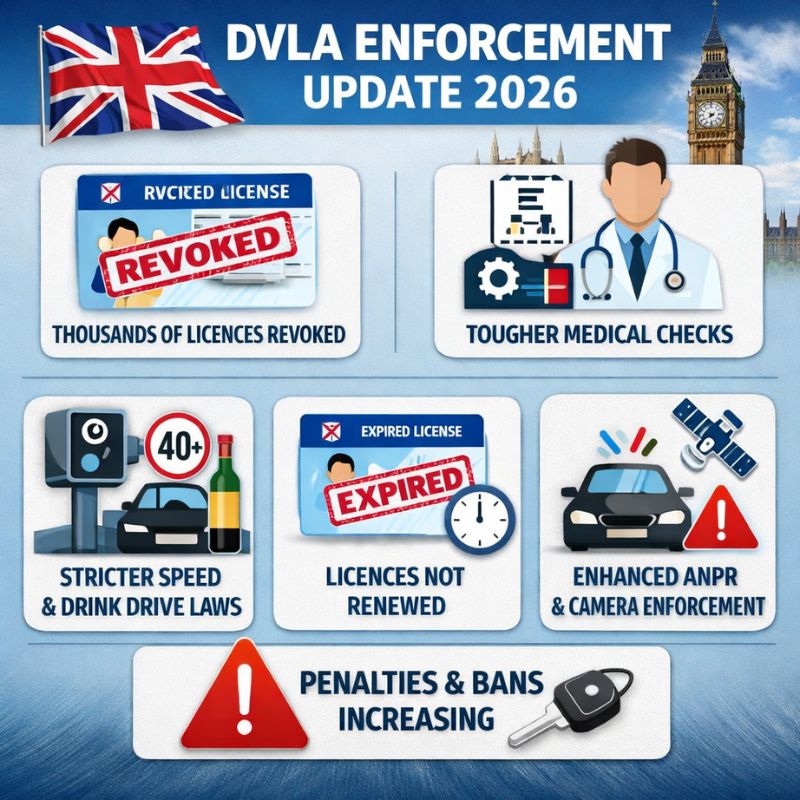 DVLA Enforcement Update 2026